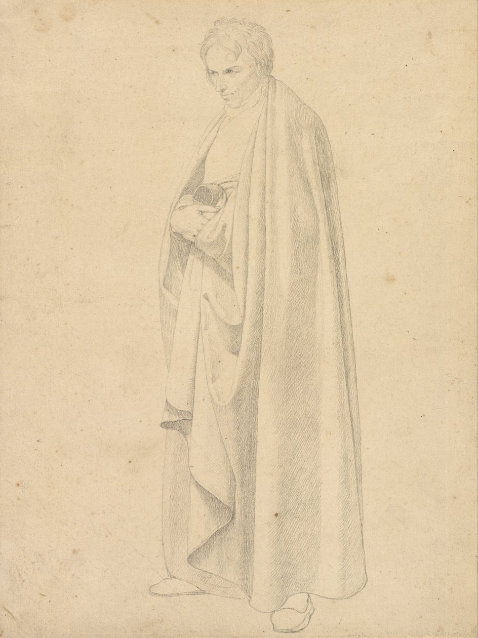Joseph Wintergerst i en strøk med gulvlengde av Friedrich Wilhelm von Schadow
