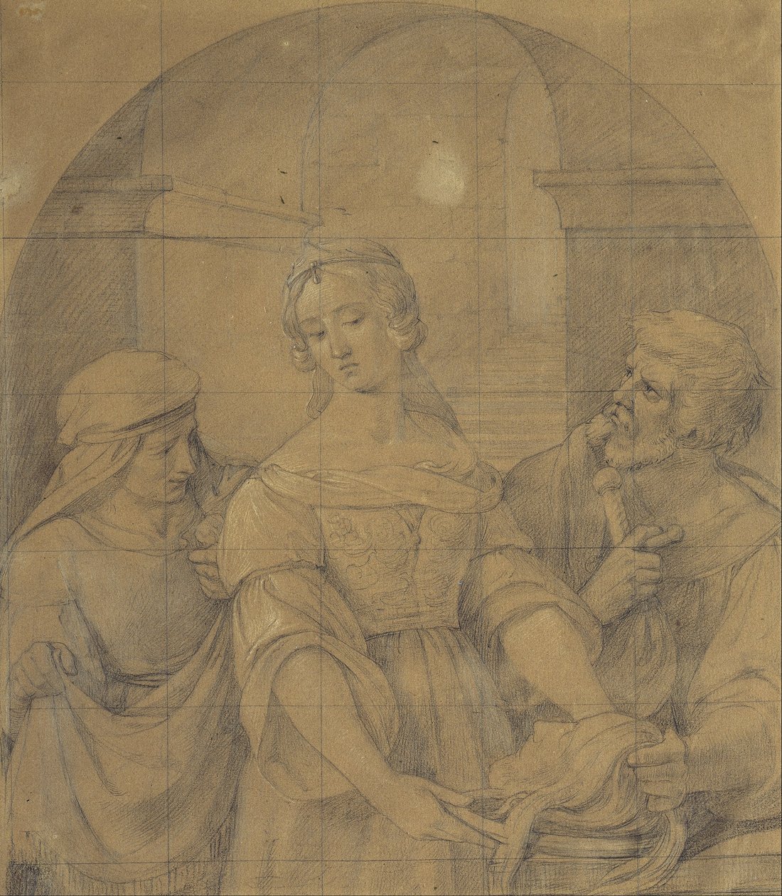 Datteren til Herodias av Friedrich Wilhelm von Schadow