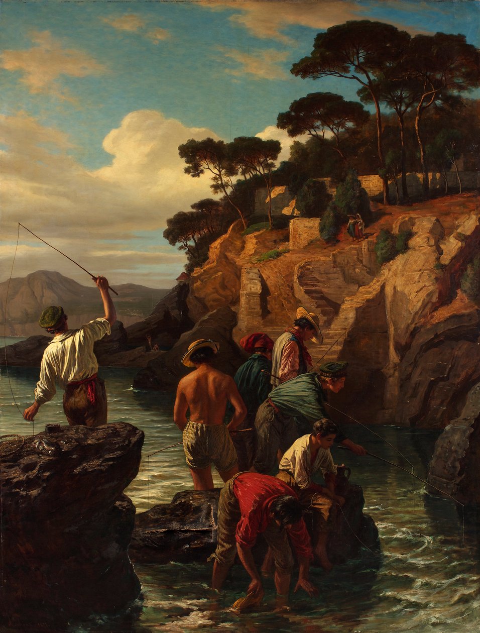 På den genovesiske kysten av Friedrich Alois Schönn
