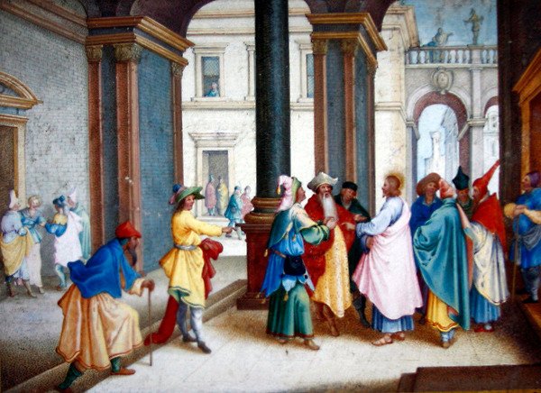 Gjengi keiseren det som er keiserens av Friedrich Brentel