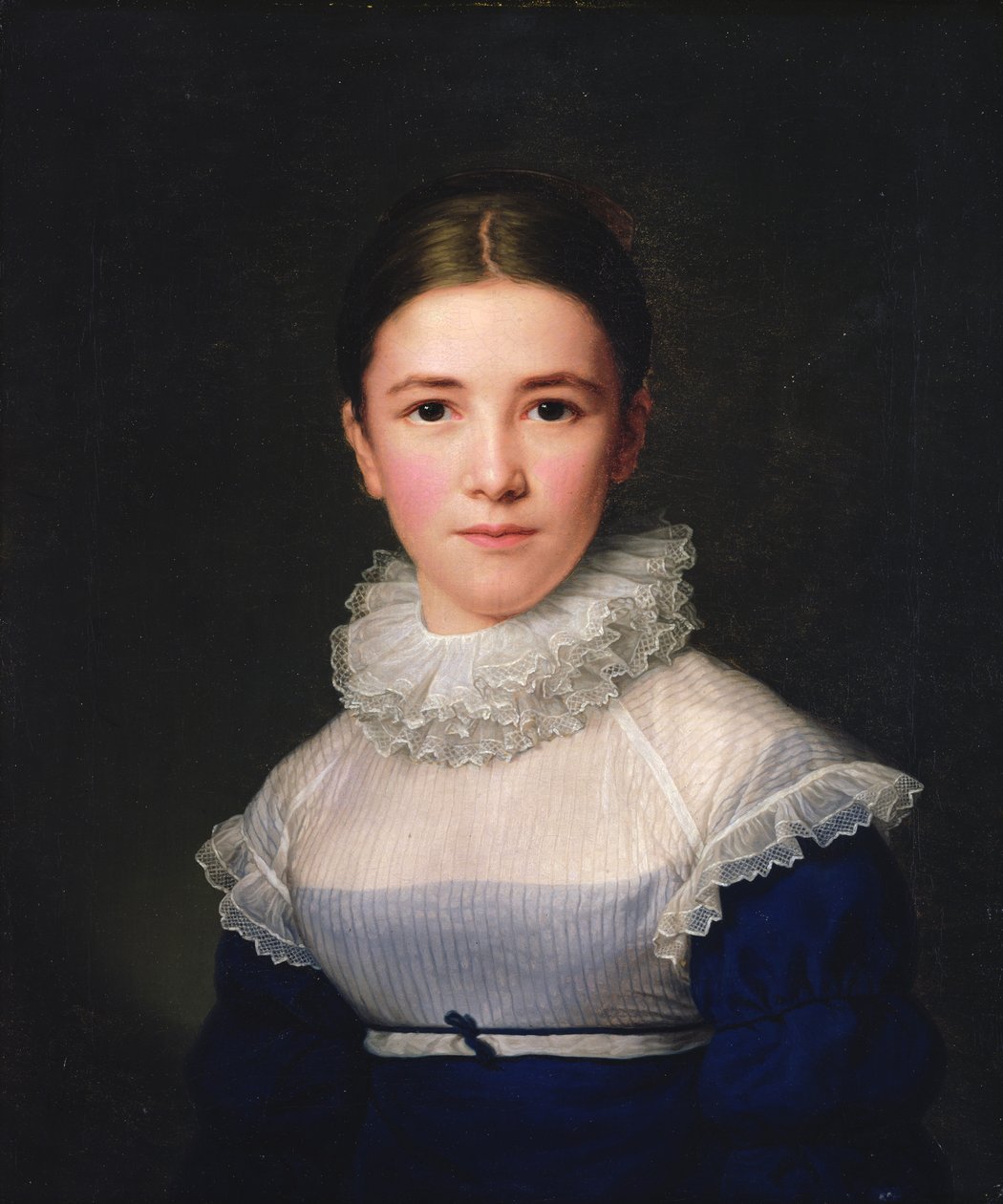 dortrait av Lina Groger, fosterdatteren til kunstneren, 1815 av Friedrich Carl Groger