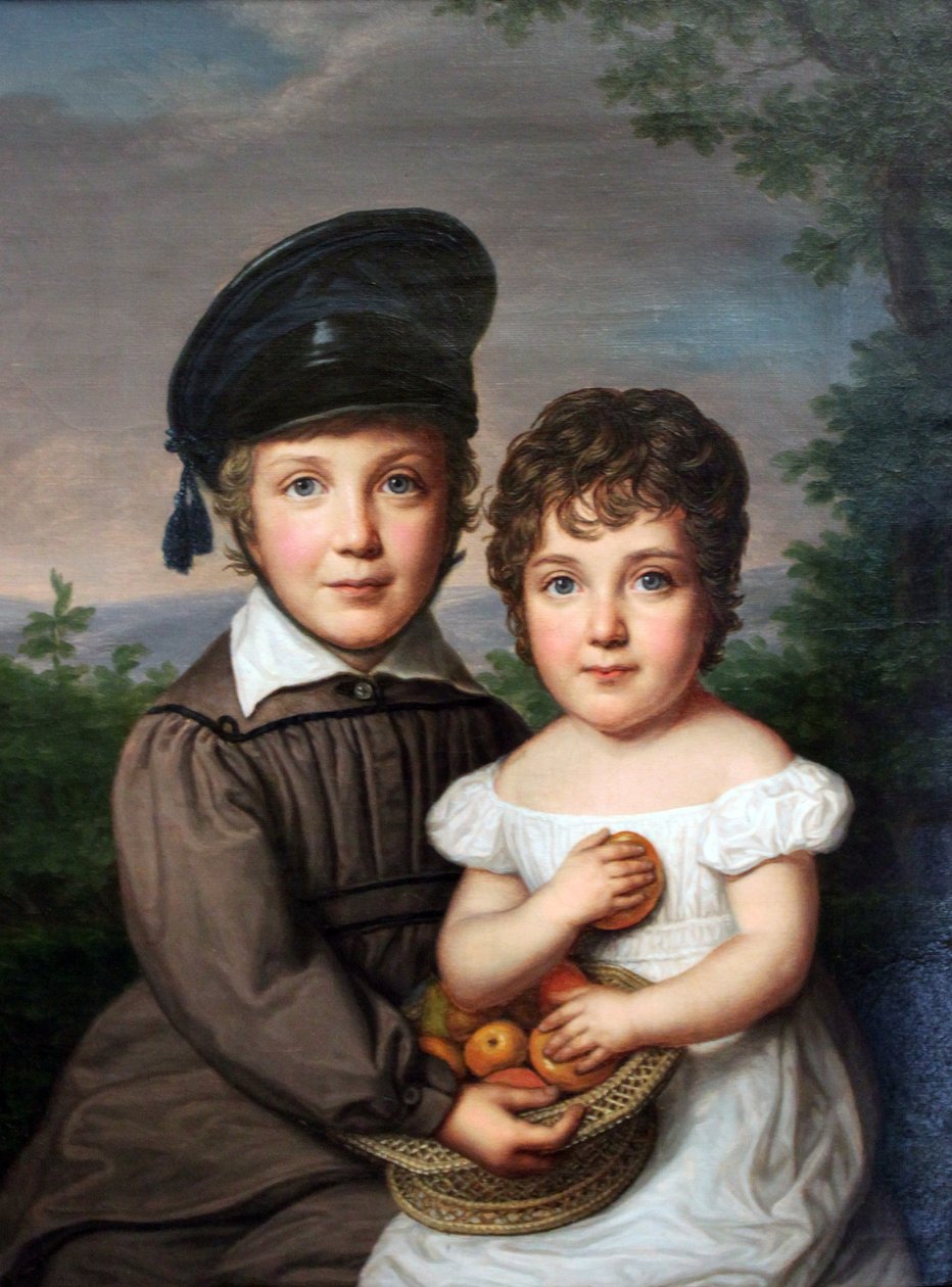 Portrett av Arnold Otto og Anna Meta Meyer av Friedrich Carl Groger
