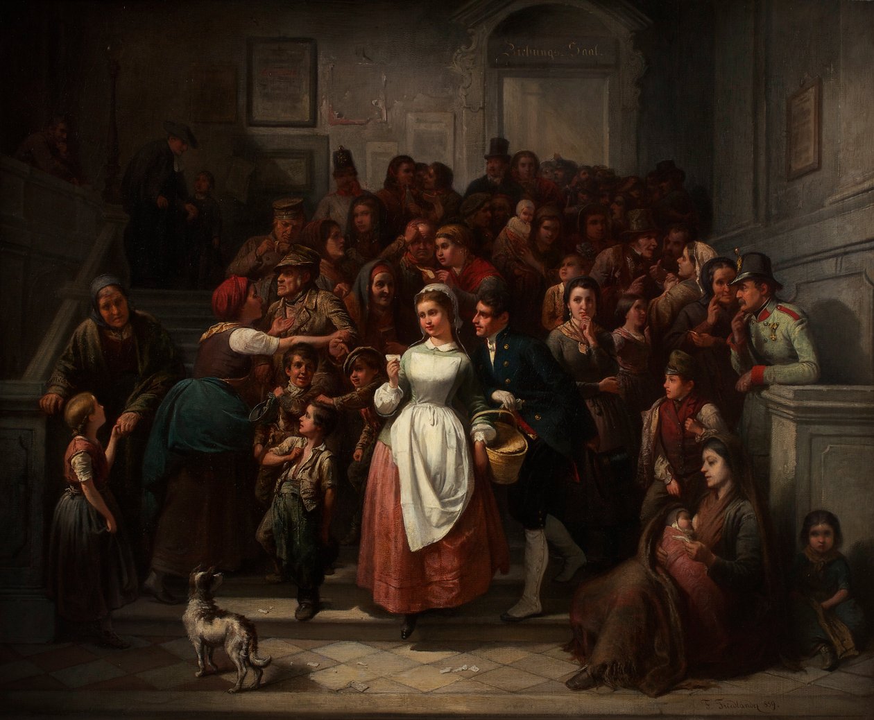 Etter loddtrekningen av Friedrich Friedländer Ritter von Malheim