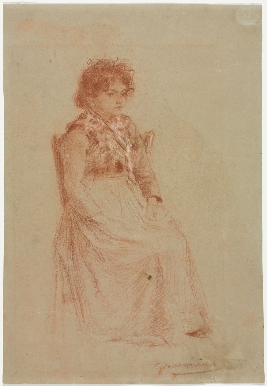 Bondekvinne av Friedrich Gauermann