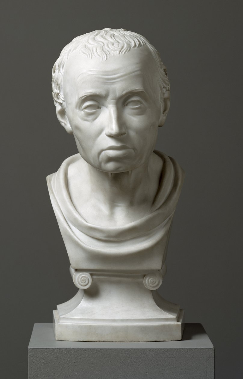 Portrett av Emmanuel Kant (1724-1804), 1801 (marmor) av Friedrich Hagemann