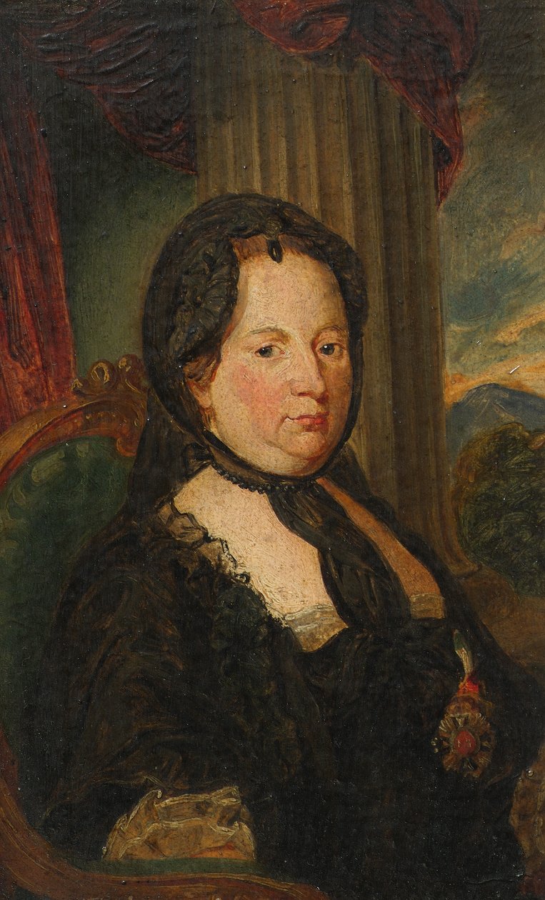 Keiserinne Maria Theresa i sorg av Friedrich Hasslwander