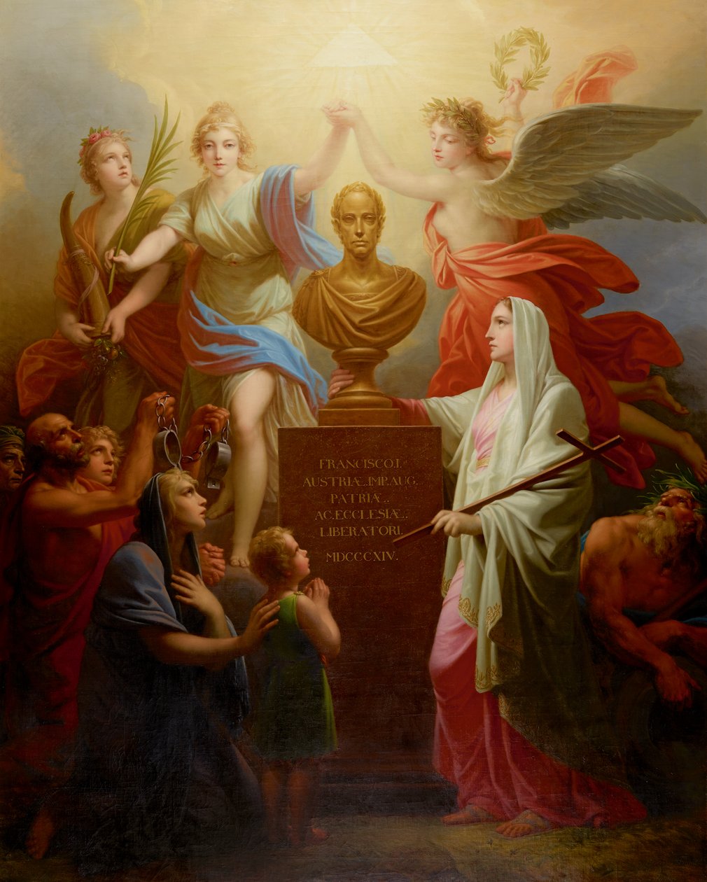 Allegori om fredens velsignelser av Friedrich Heinrich Fuger