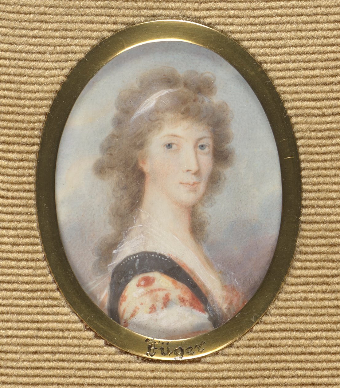 portrett av en dame av Friedrich Heinrich Fuger