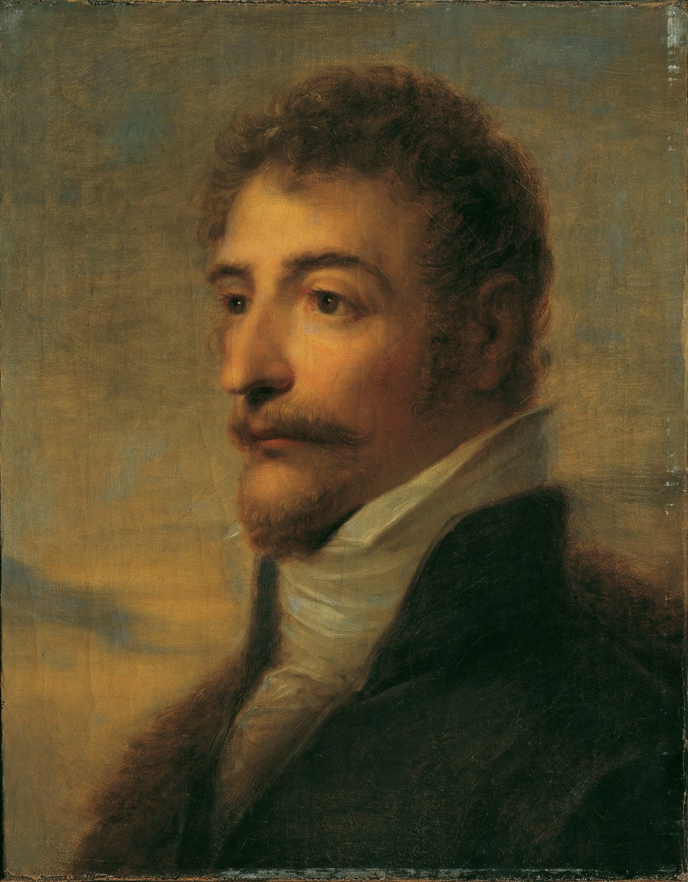 Byste av en skjeggete mann av Friedrich Heinrich Fuger