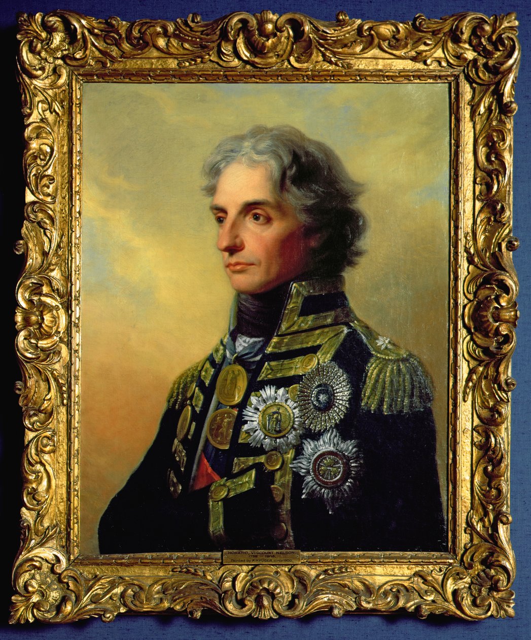 Portrett av Lord Horatio Nelson av Friedrich Heinrich Fuger