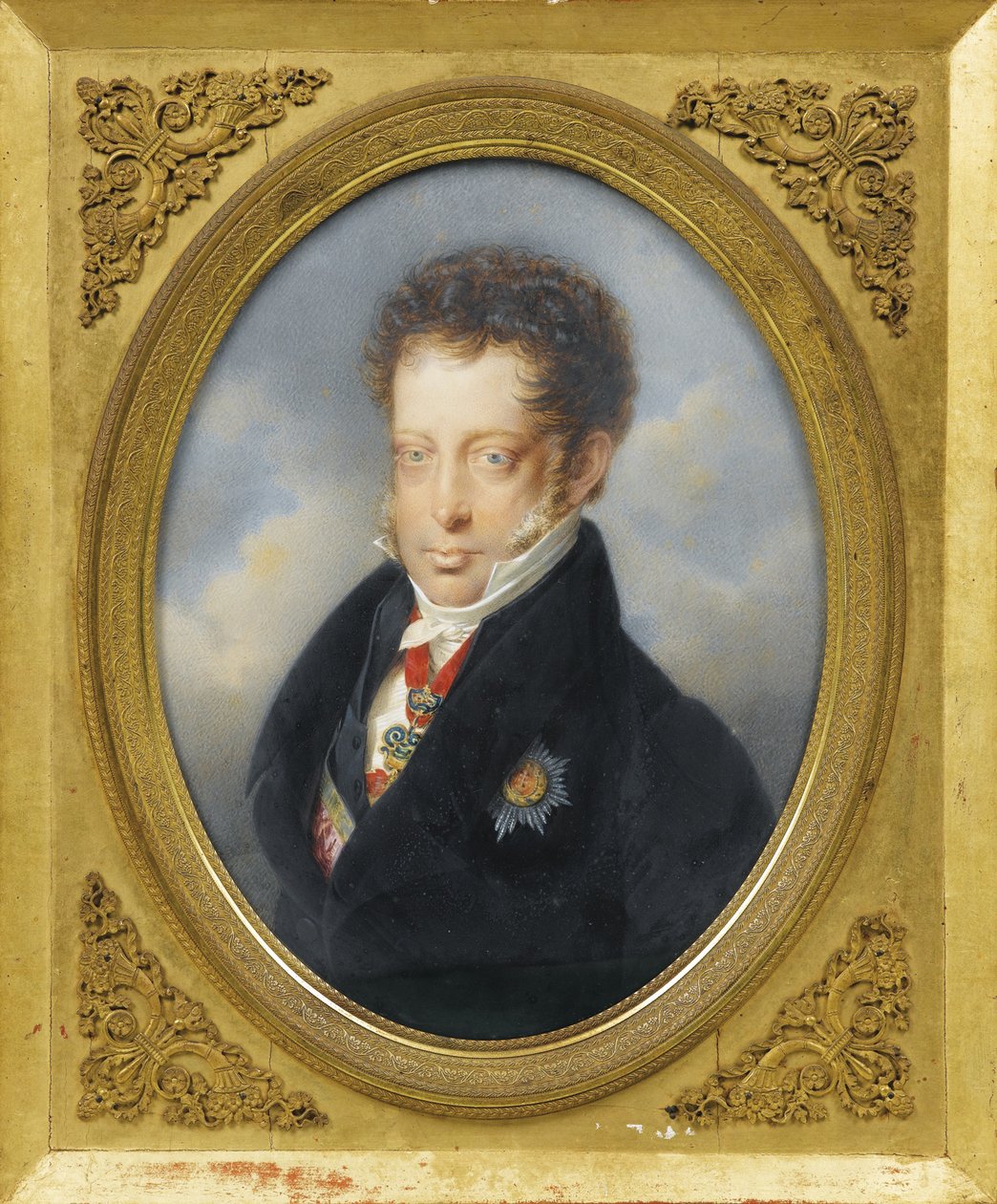 Erkehertug Ludvig av Østerrike 1784-1864, ca. 1823 av Friedrich Johan Gottlieb Lieder
