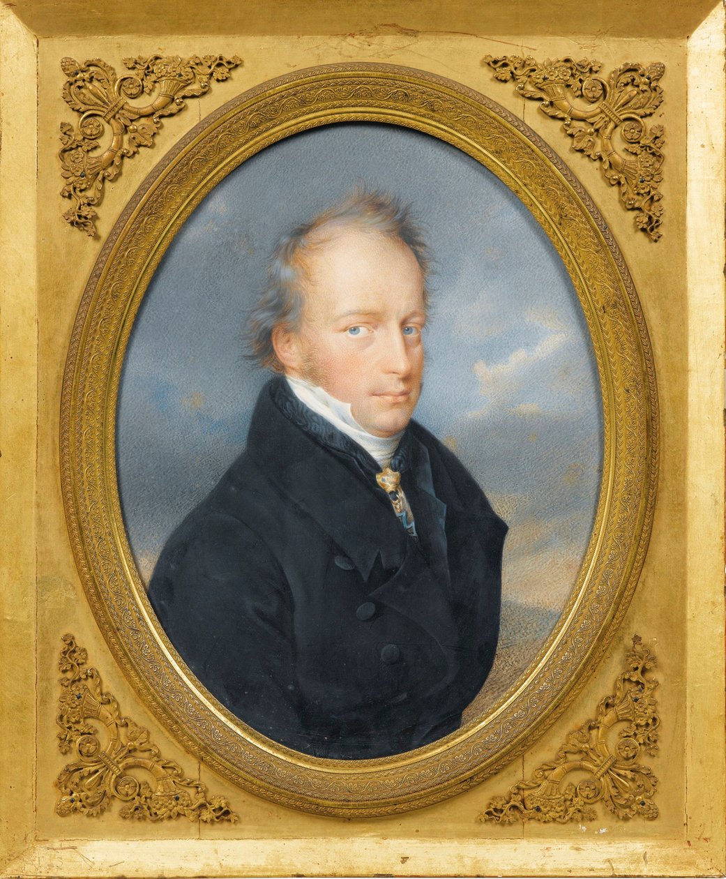 Antoine Victor de Habsburg Lorraine, erkehertug av Østerrike, prins av Ungarn, de Boheme - erkehertug Anton Victor av Østerrike (1779-1835), visekonge av Lombardia-Venesia av Lieder, Friedrich Johan Gottlieb (1780-1859), - Akvarell, Gouache på papp, 21,2x av Friedrich Johann Gottlieb Lieder