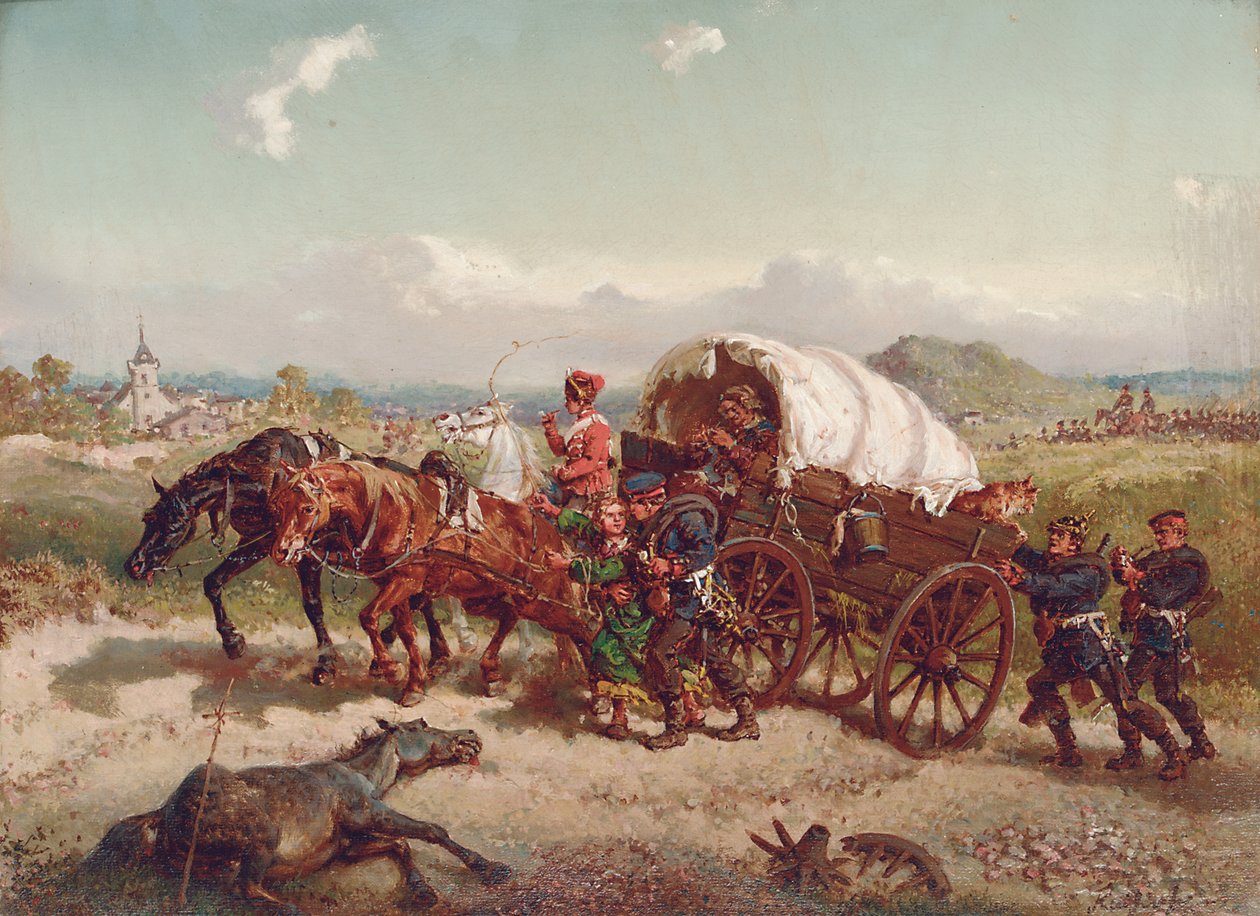 Tilbake fra kamp av Friedrich Kaiser