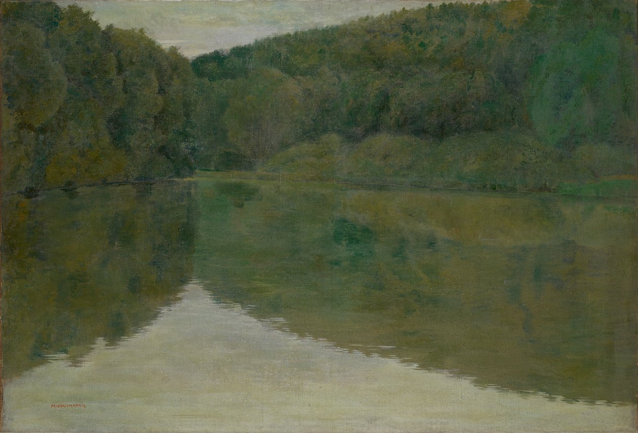 Den stille dammen av Friedrich König