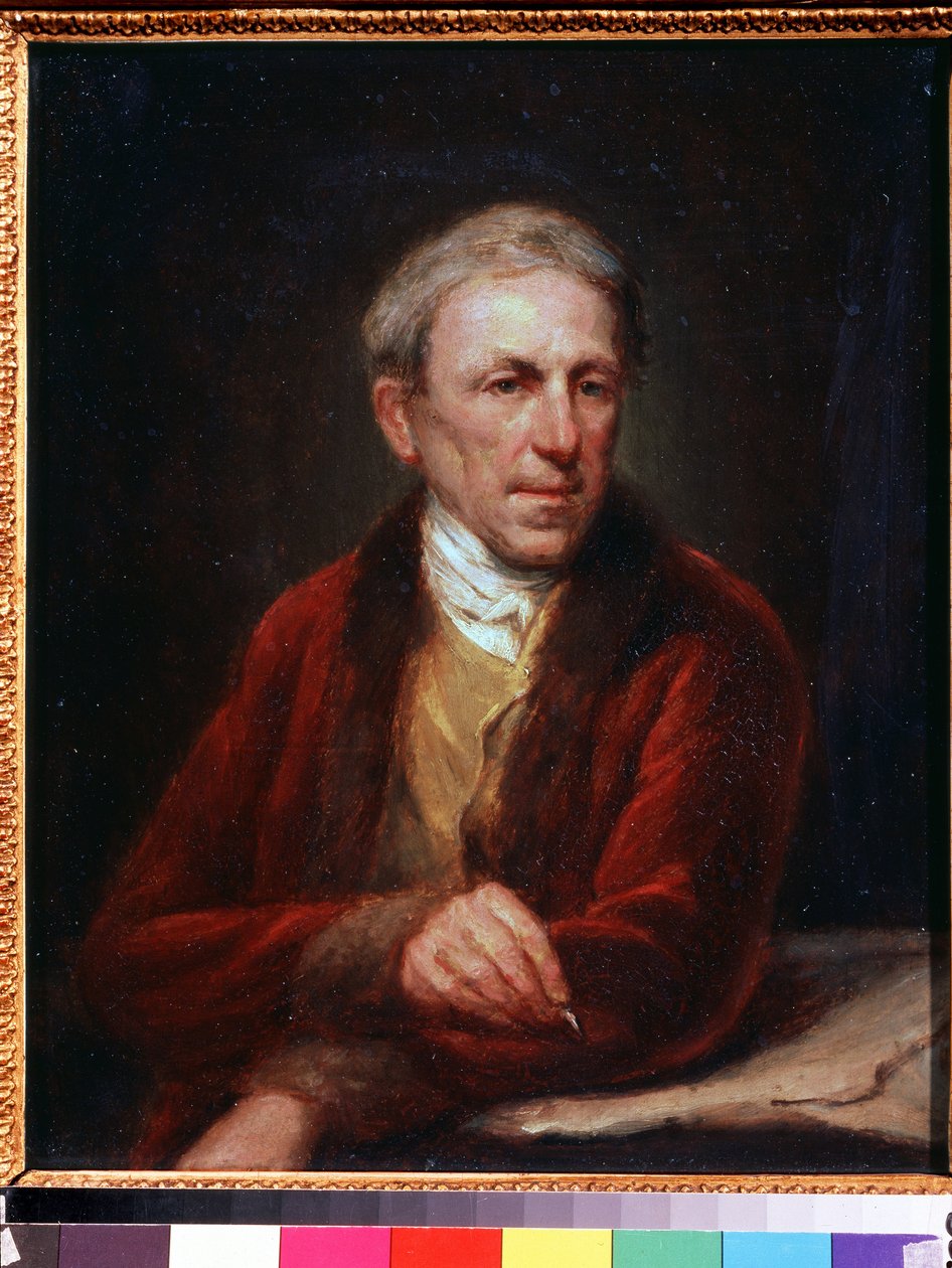 Selvportrett (Selvportrett). Maleri av Friedrich Kuhnel (1766-1841) av Friedrich Kuhnel