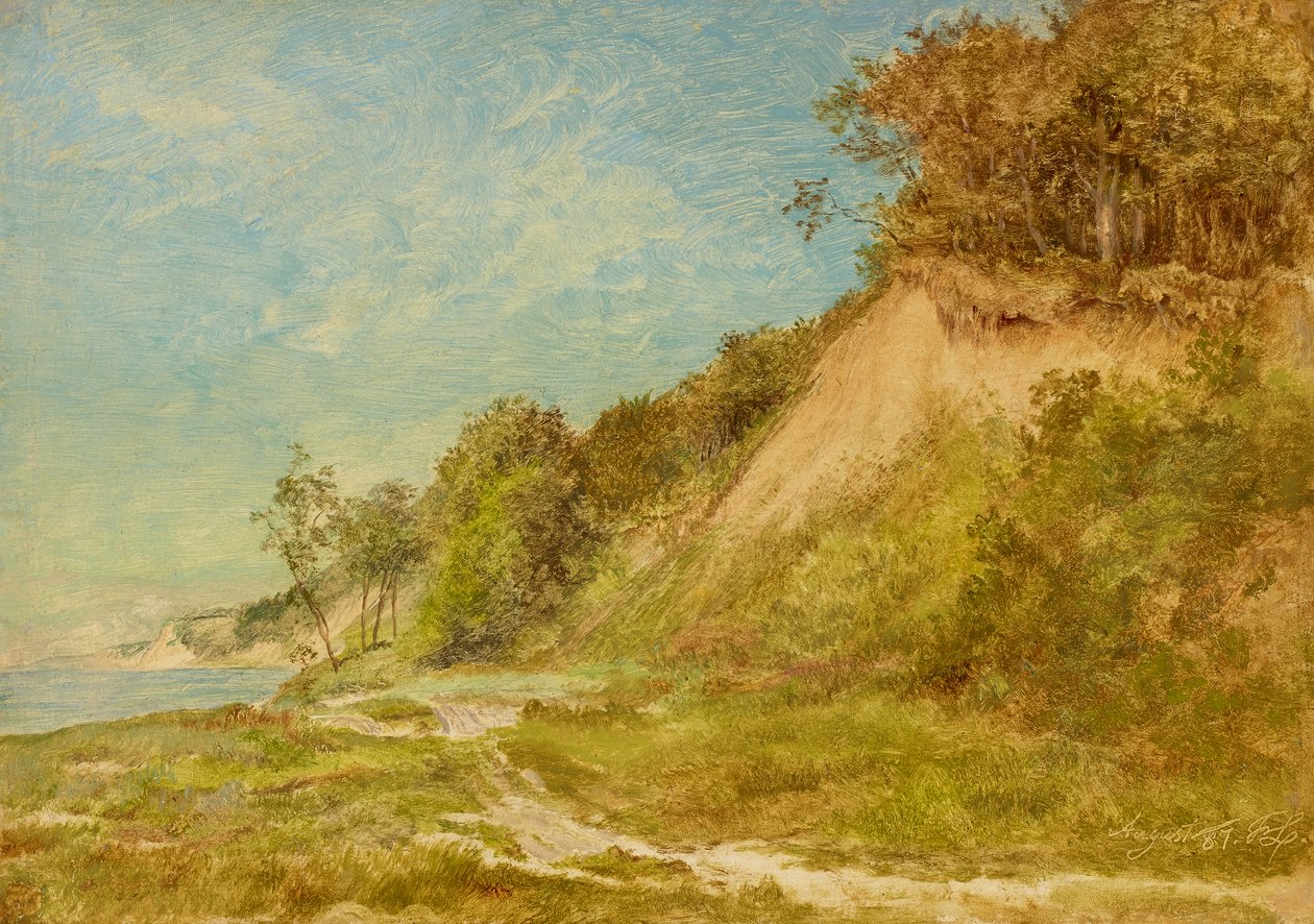 Sanddynestrand ved Østersjøen av Friedrich Loos