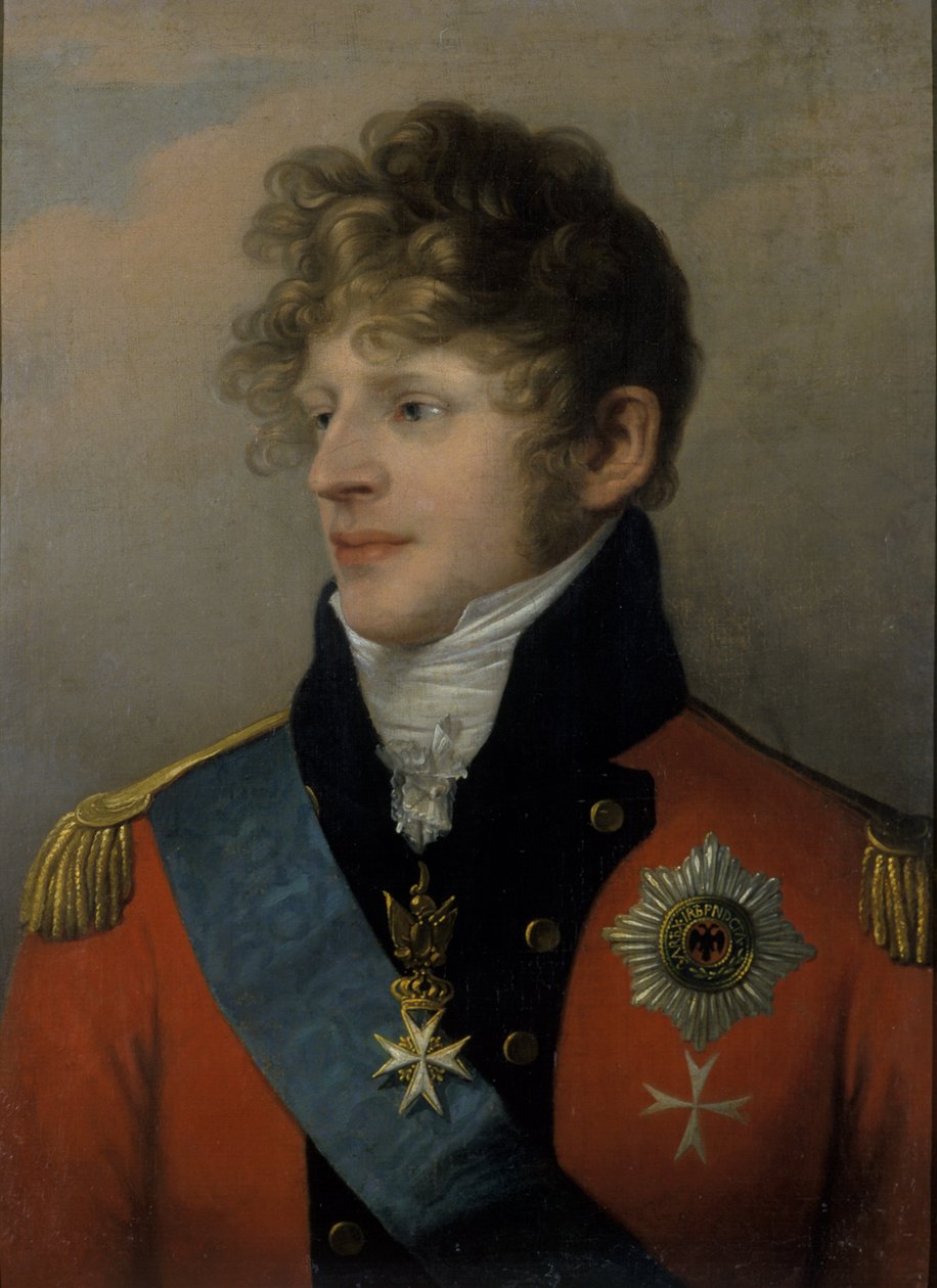 Hertug August av Sachsen-Gotha-Altenburg, 1807 av Friedrich Ludwig Theodor Doell