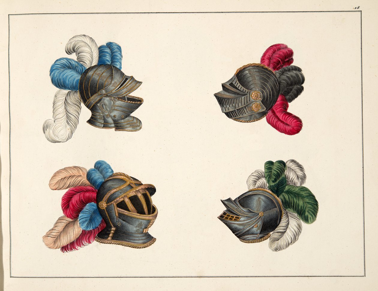 Hjelmer, plate fra 
