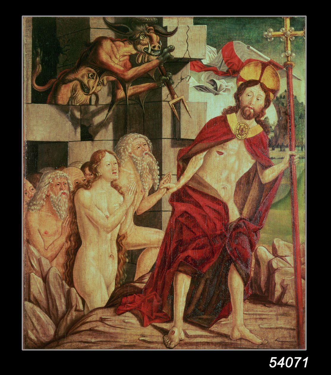 Kristus i helvete av Friedrich Pacher