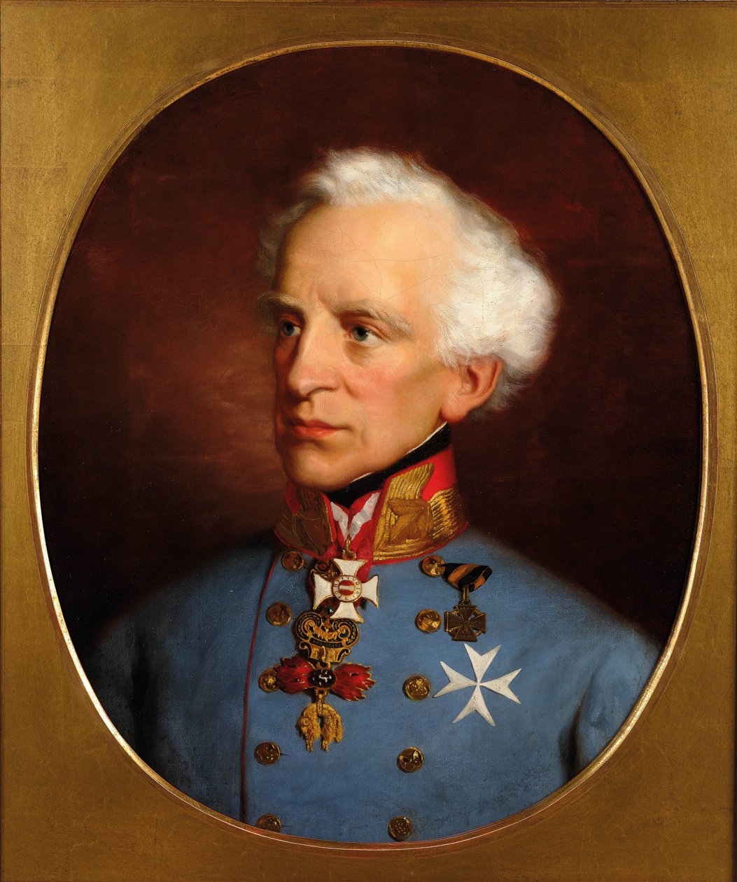 Grev Laval Graf Nugent von Westmeath 1777-1862. av Friedrich Ritter von Amerling