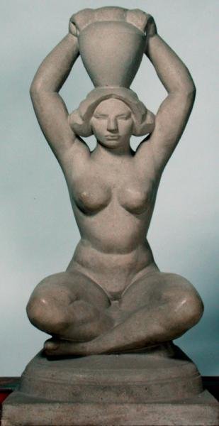 Kannebærer, 1912 av Friedrich Wield