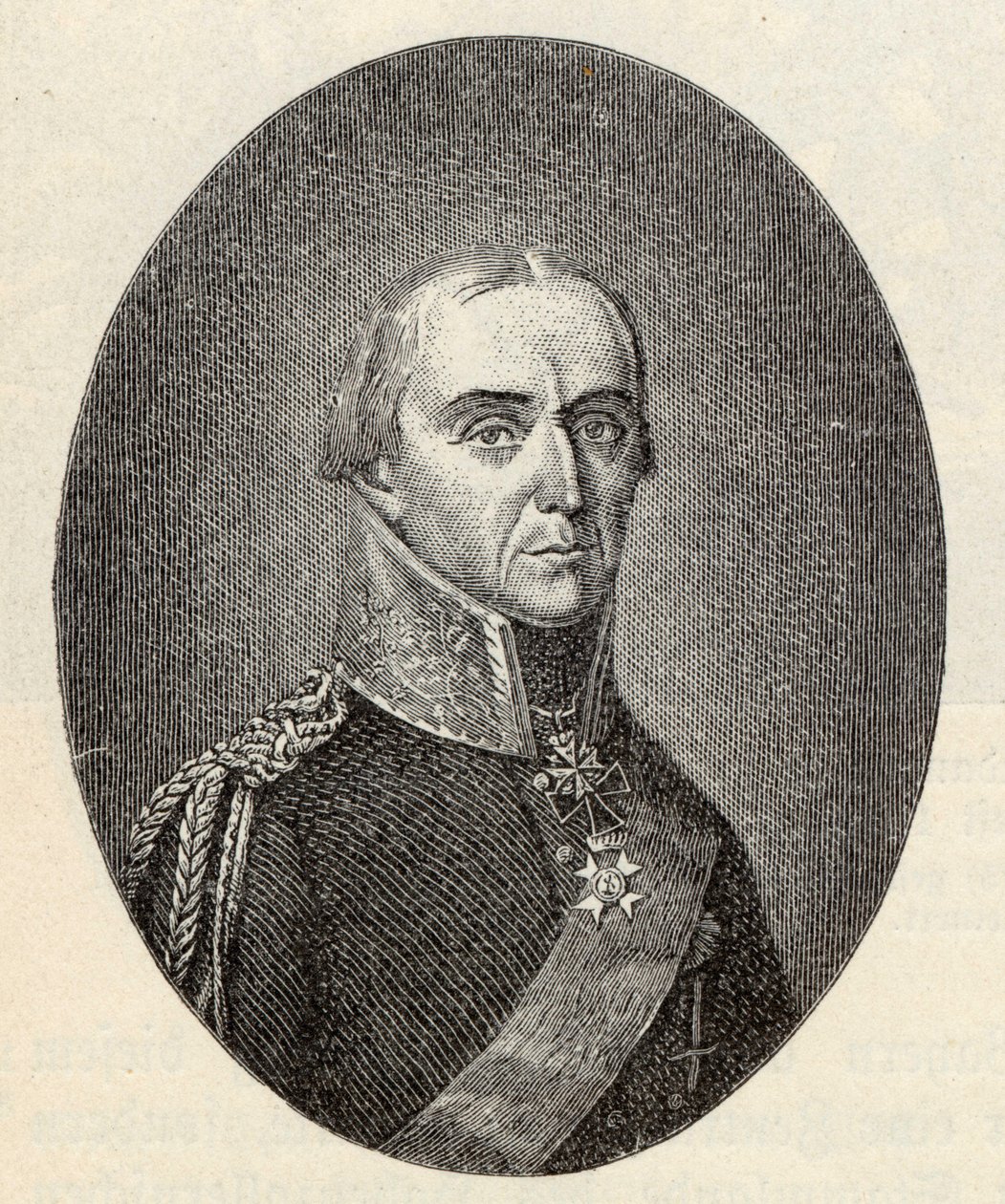 Friedrich Wilhelm Graf Bülow von Dennewitz 1755-1816. av Friedrich Wilhelm Bollinger