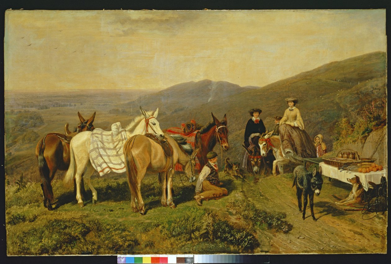 I Malvern Hills, 1858 av Friedrich Wilhelm Keyl