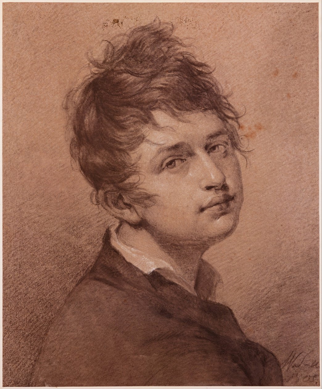Selvportrett, 1805 av Friedrich Wilhelm von Schadow