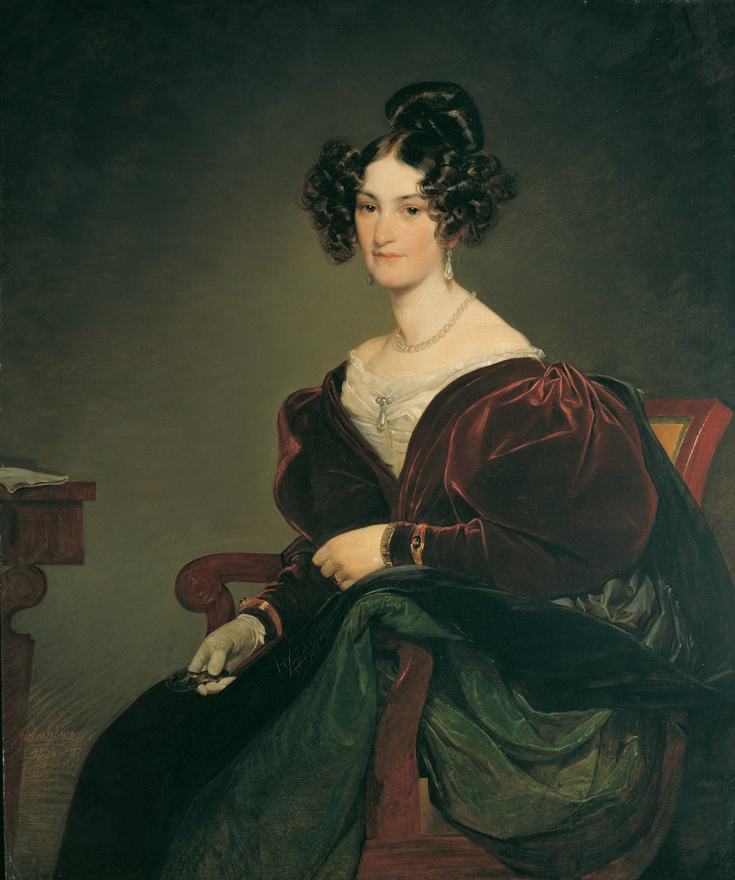 Amalie Klein av Friedrich von Amerling