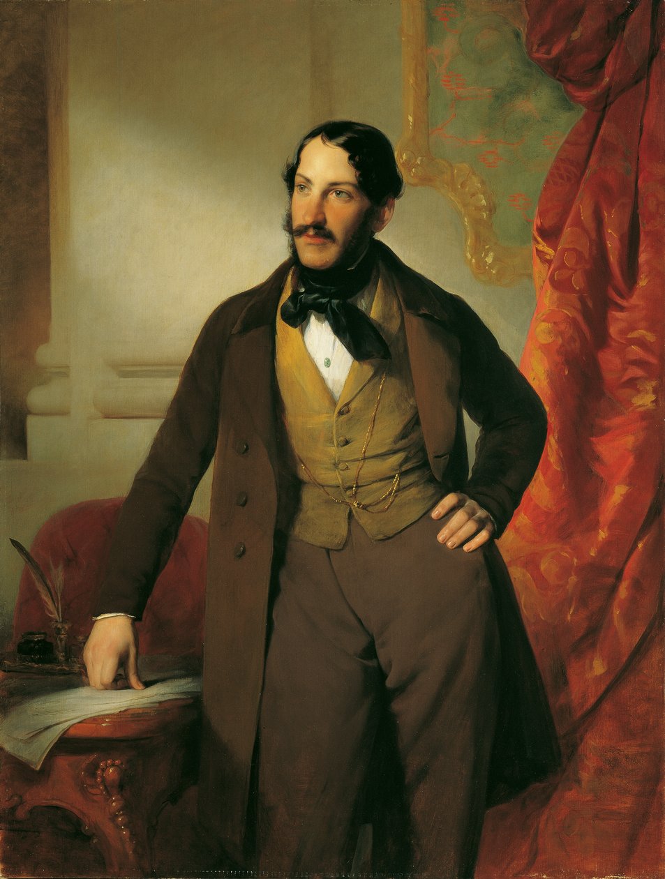 Industrimannen Maximilian Todesco av Friedrich von Amerling