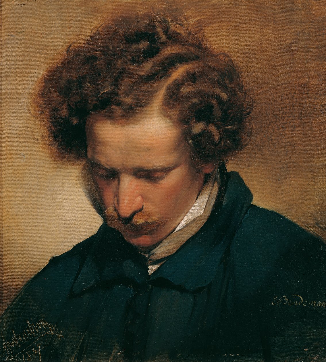 Maleren Eduard Bendemann av Friedrich von Amerling