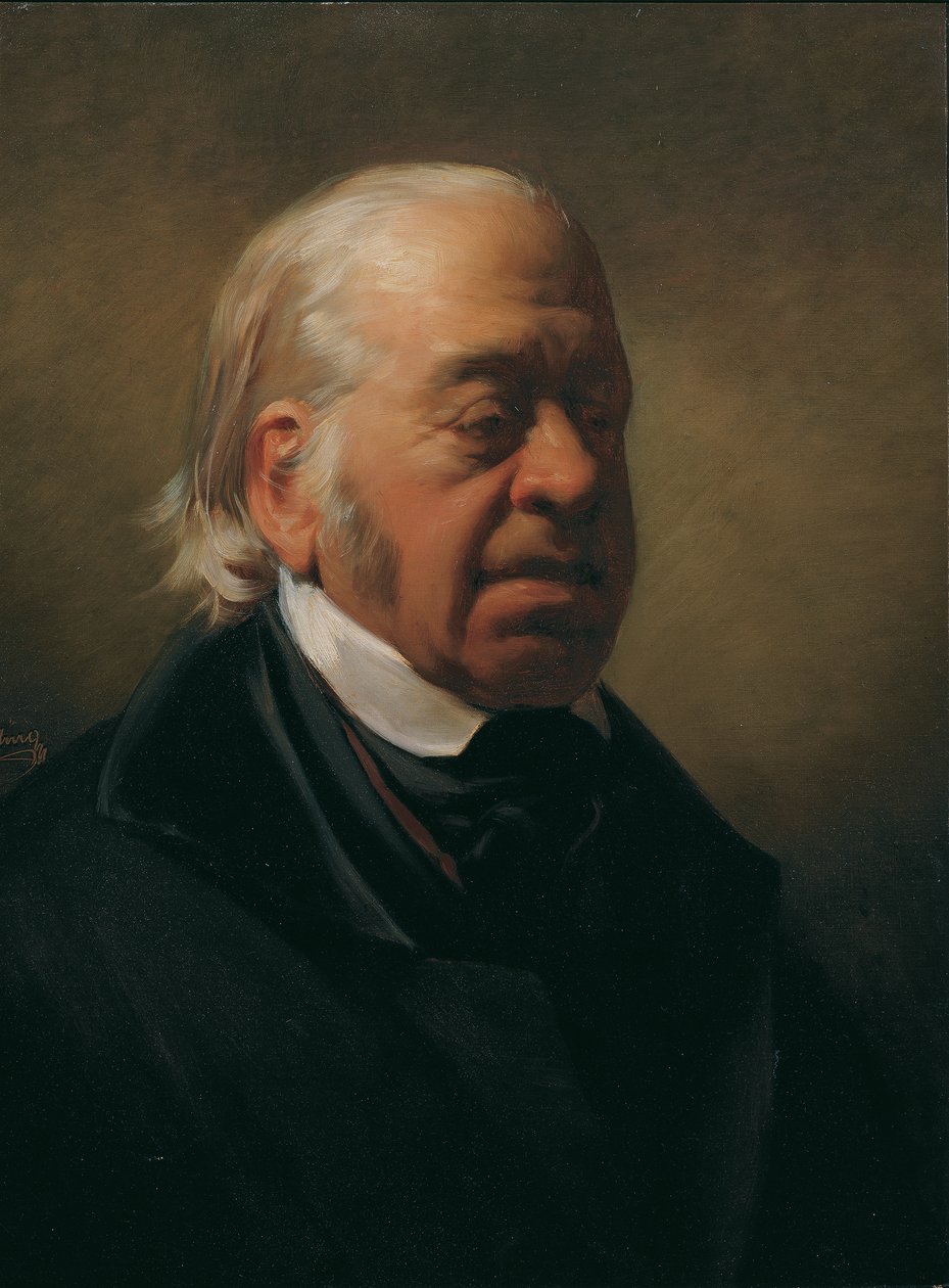 Maleren Johann Nepomuk Schödlberger av Friedrich von Amerling