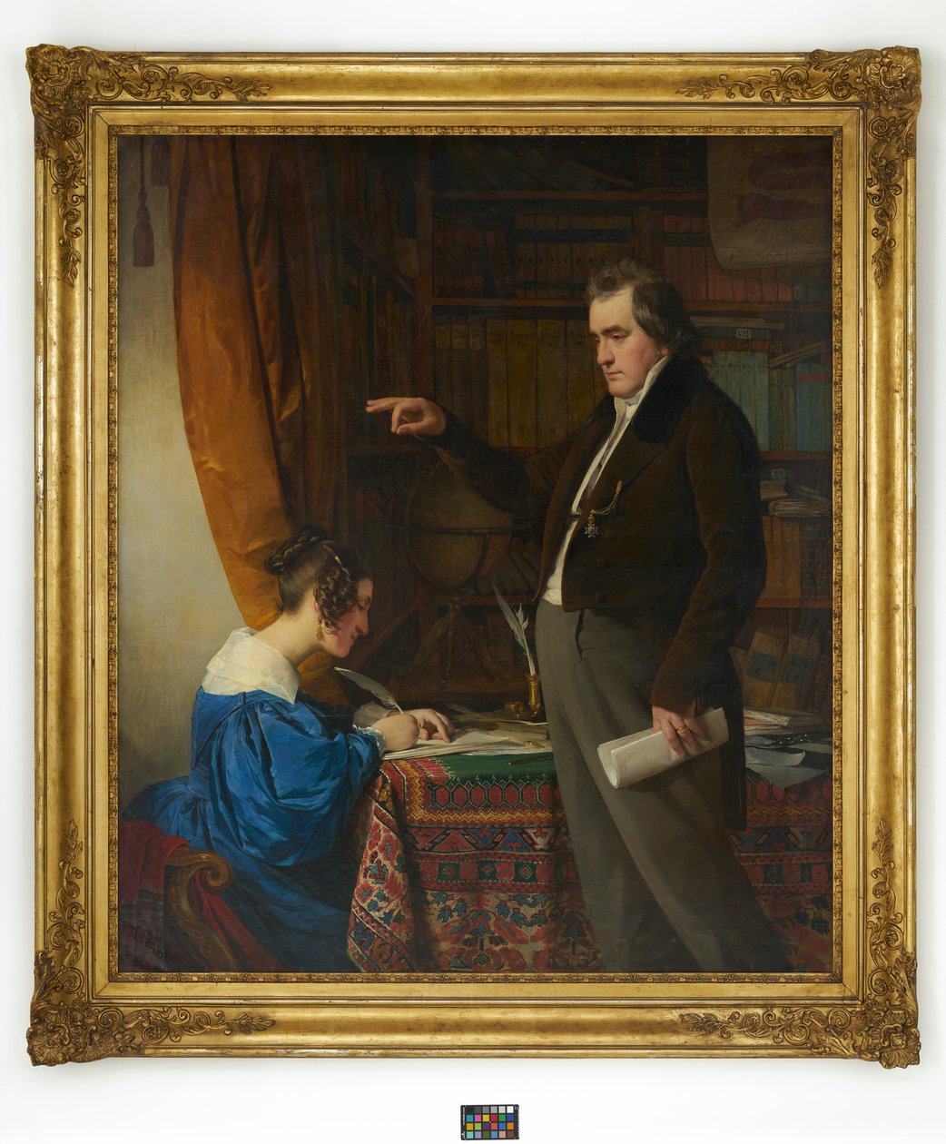 Professor dr. Ignaz Rudolf Bischoff von Altenstern dikterer for sin kone Johanna av Friedrich von Amerling