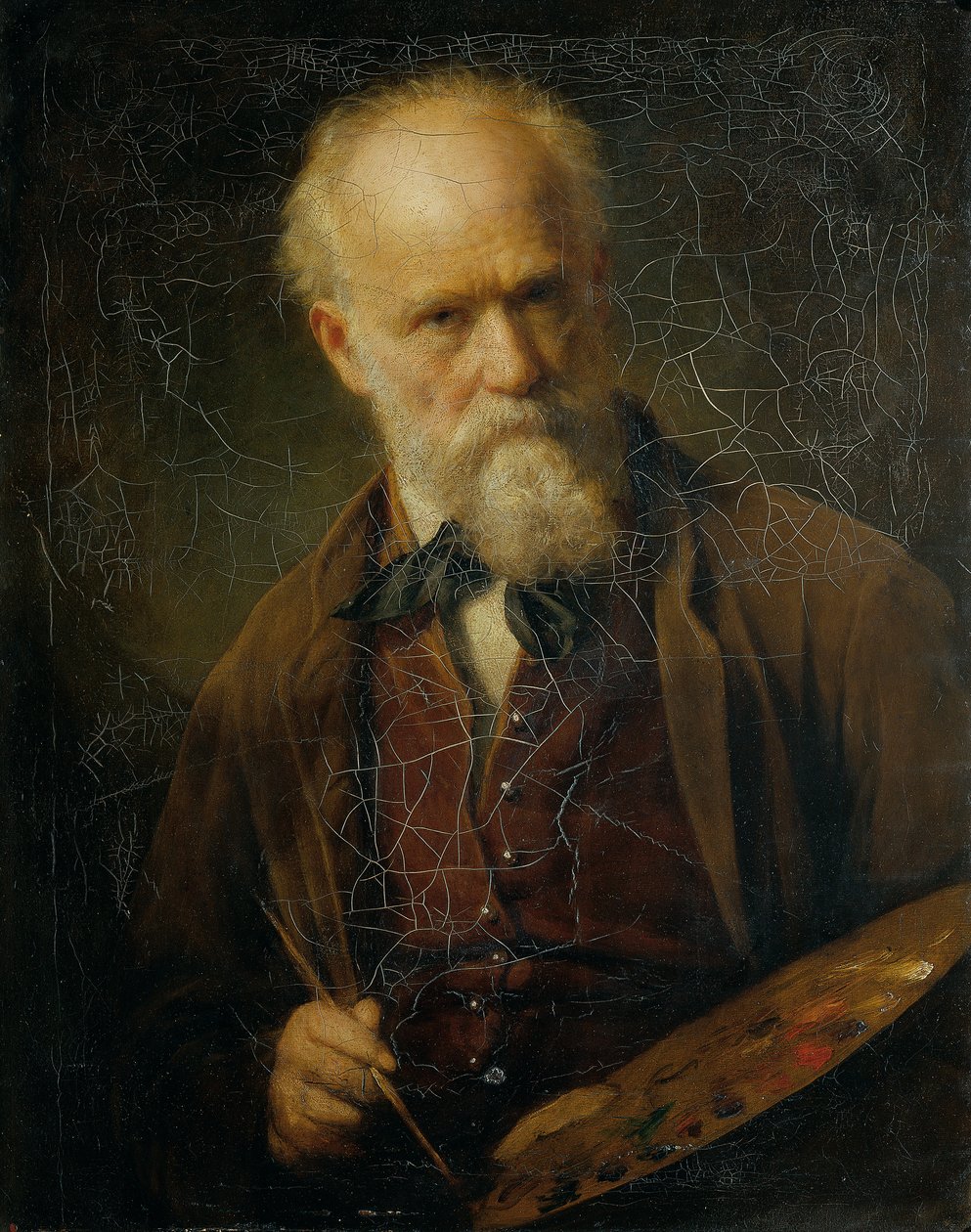 selvportrett av Friedrich von Amerling