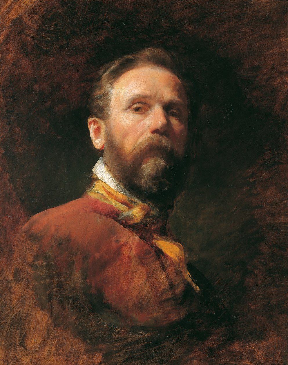 selvportrett av Friedrich von Amerling