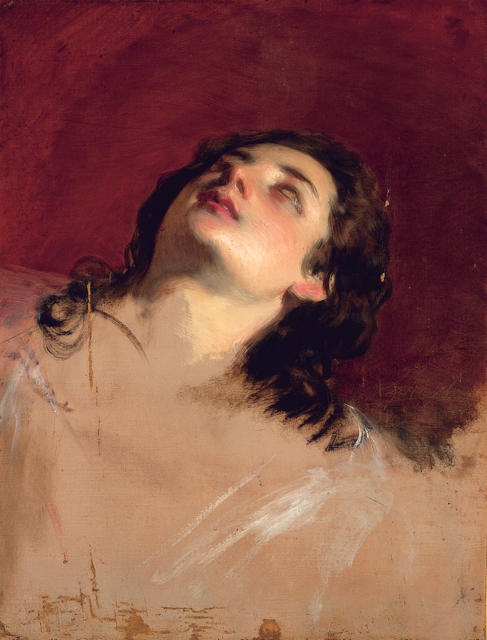 Studie av hodet til en kvinne av Friedrich von Amerling