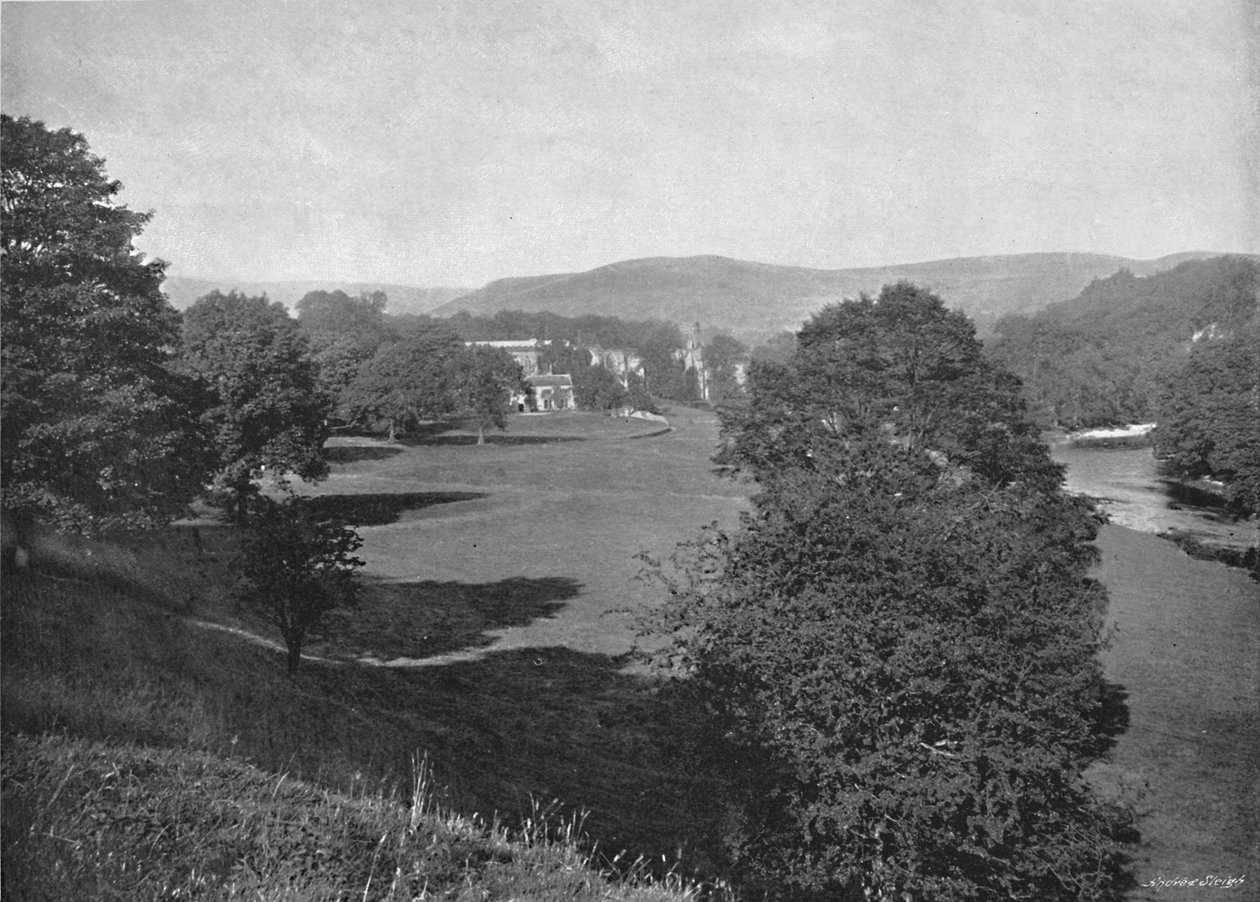 Bolton Abbey, ca 1896 av Frith and Co