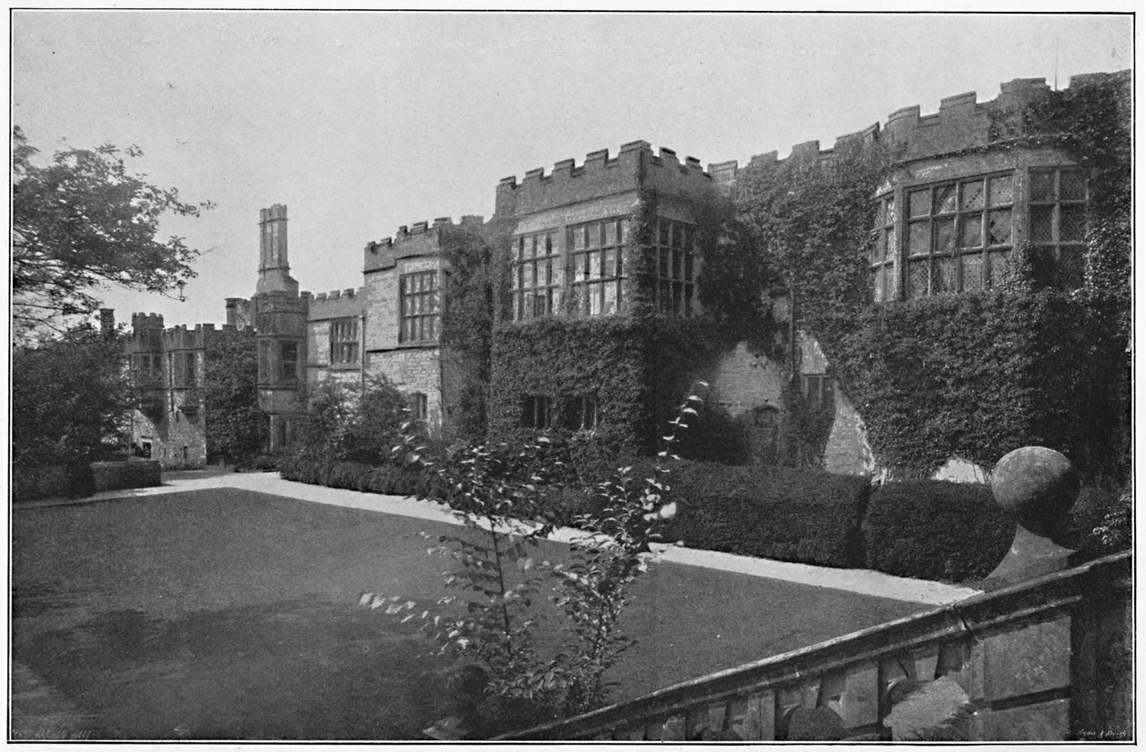 Haddon Hall, c1896 av Frith and Co