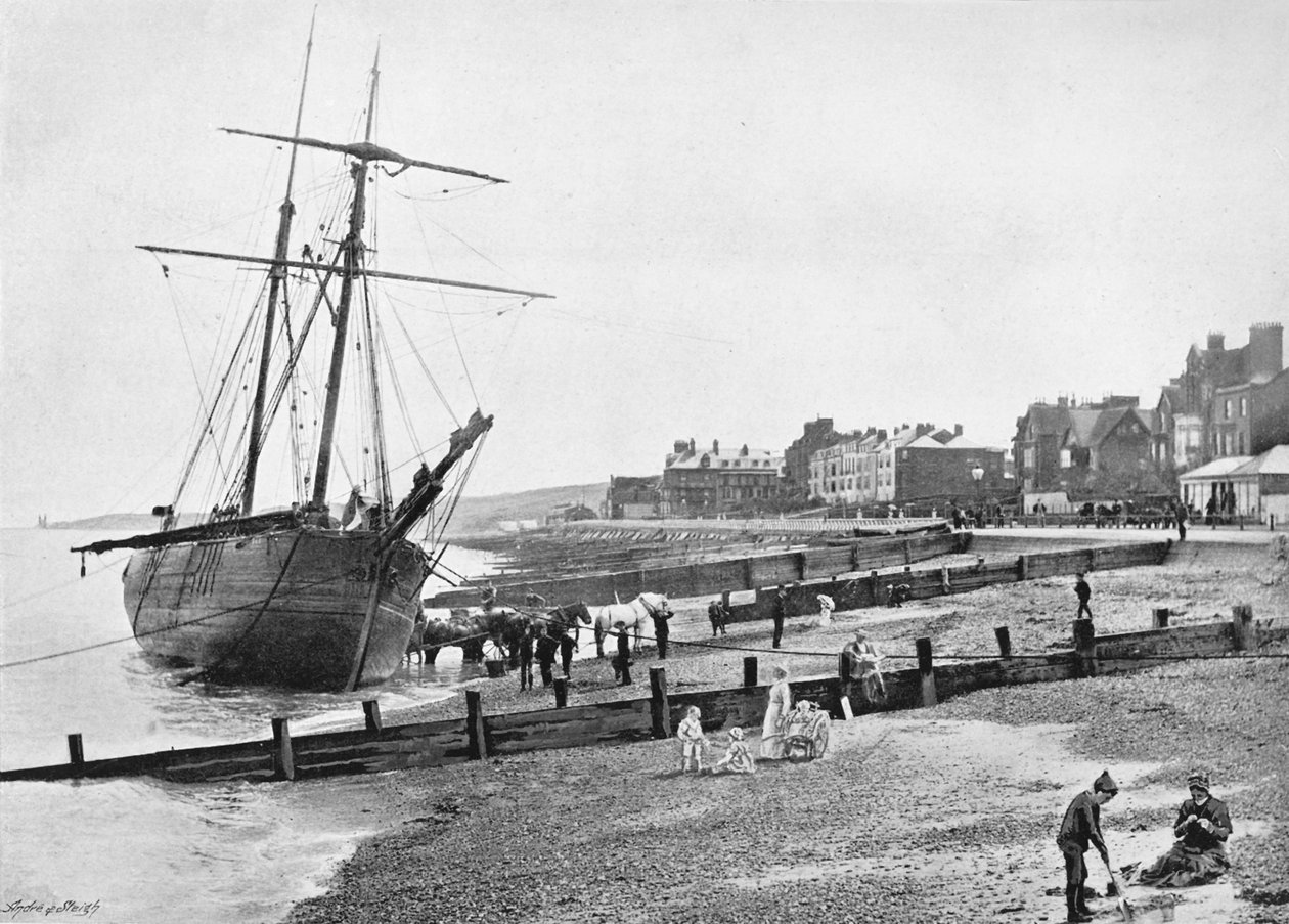 Herne Bay, c1896 av Frith and Co
