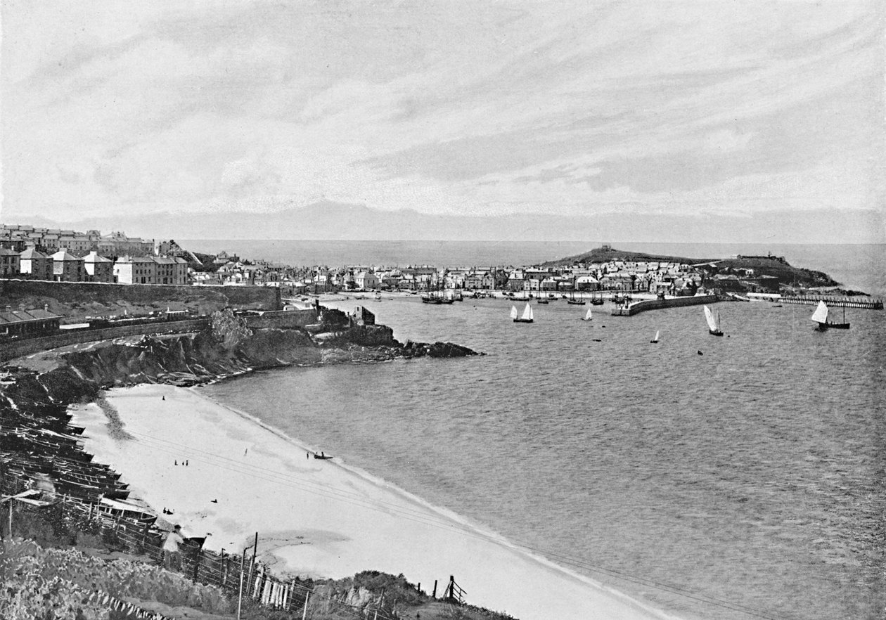 St. Ives, Cornwall, c1896 av Frith and Co