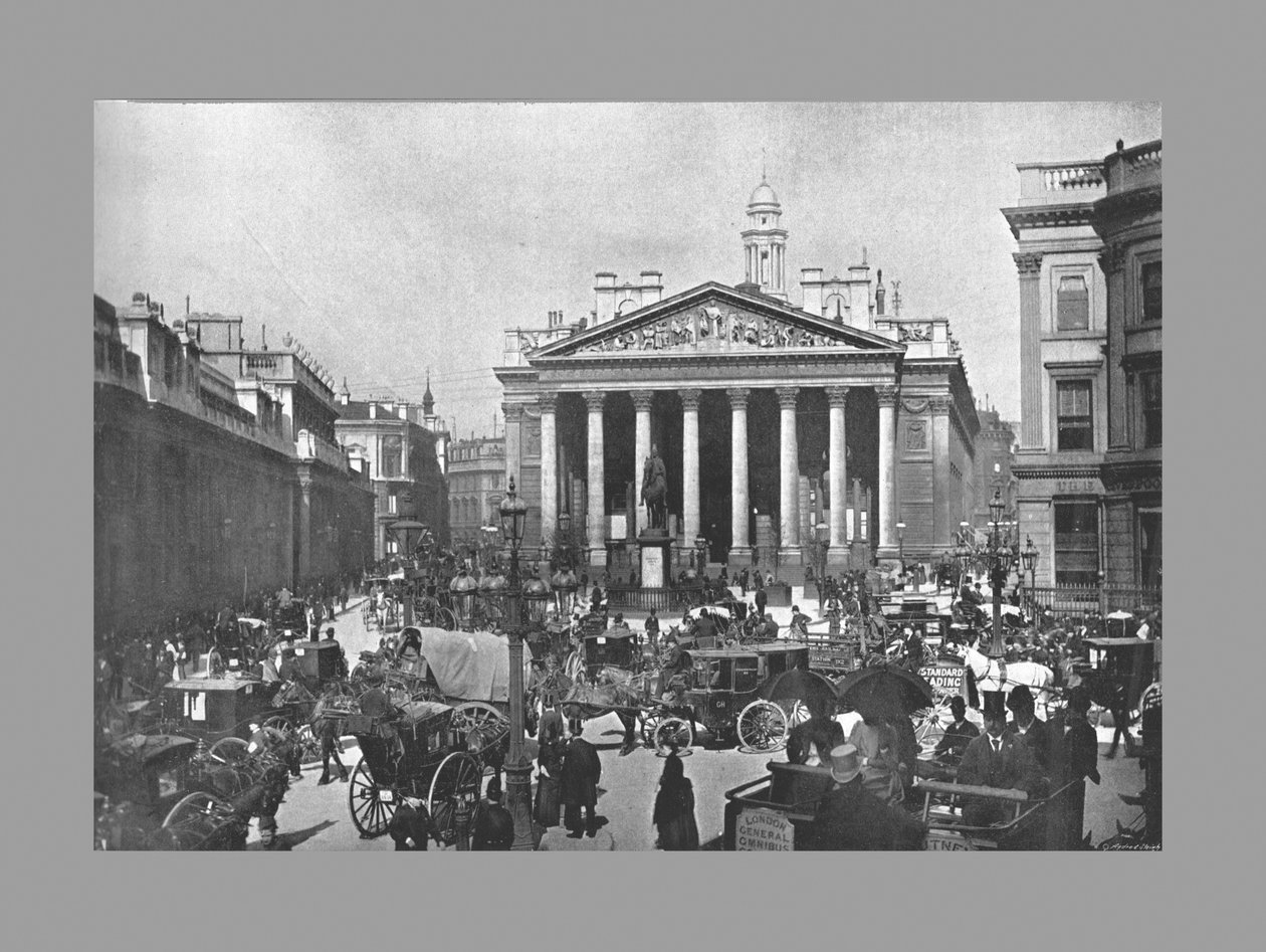 The Royal Exchange, London, c1900 av Frith and Co