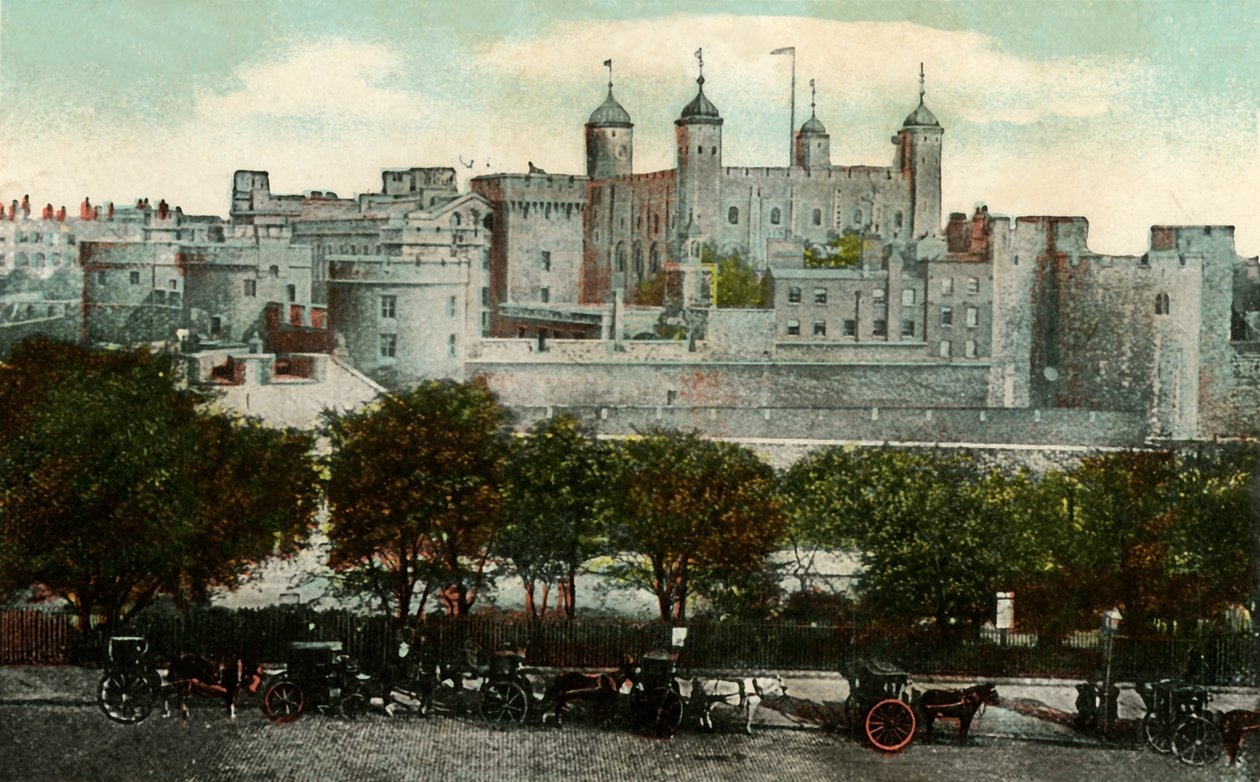 Tower of London, 1907. av Frith and Co