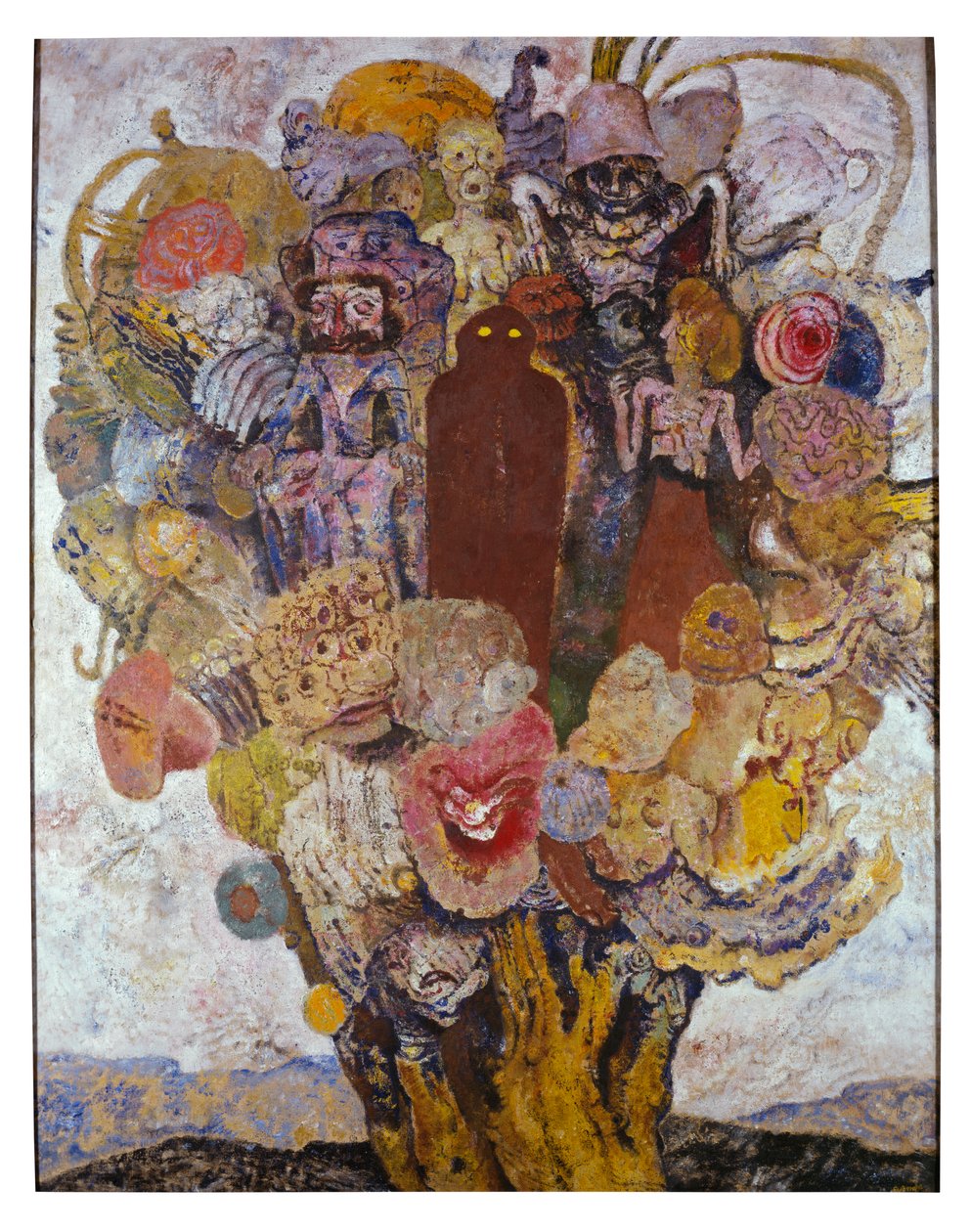 Tree in Bloom (olje på lerret) av Frits van den Berghe