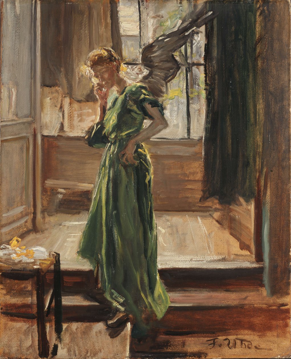 Modellbrudd av Fritz von Uhde