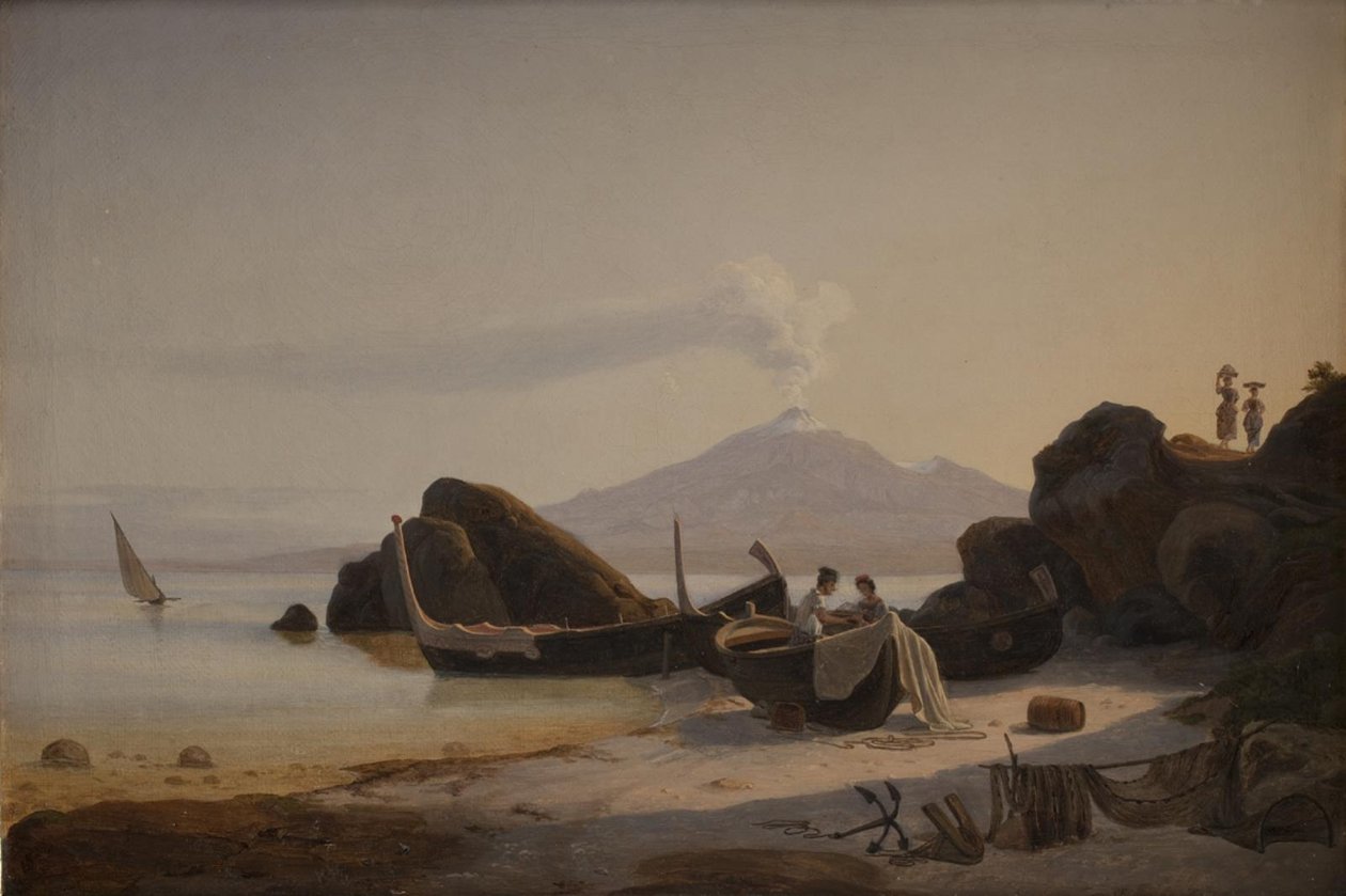 En kyst. Sicilia av Fritz Petzholdt