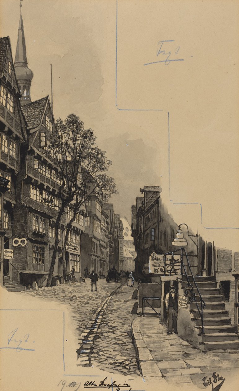 Gamlegaten av Fritz Stoltenberg
