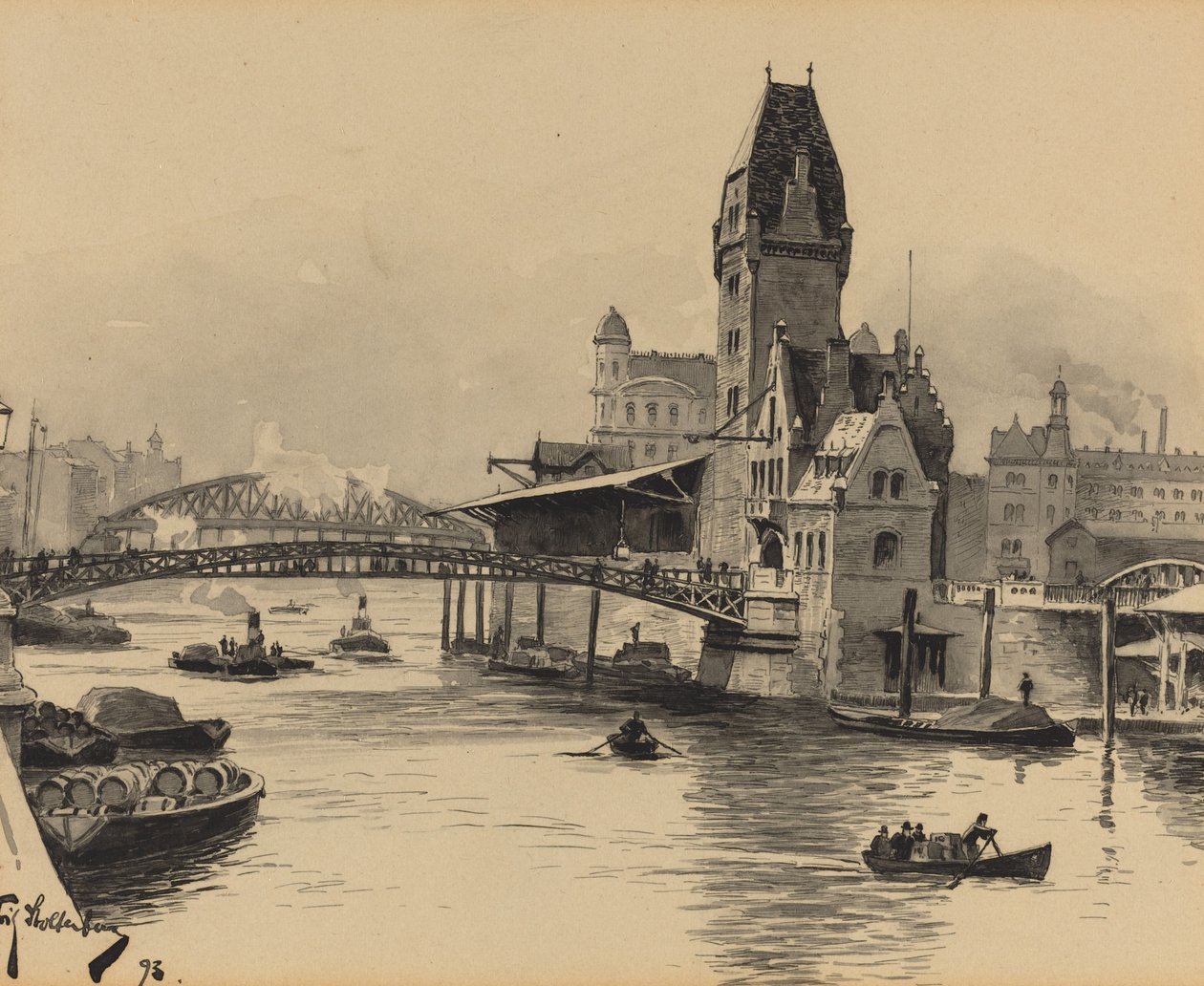 Zollkanal av Fritz Stoltenberg