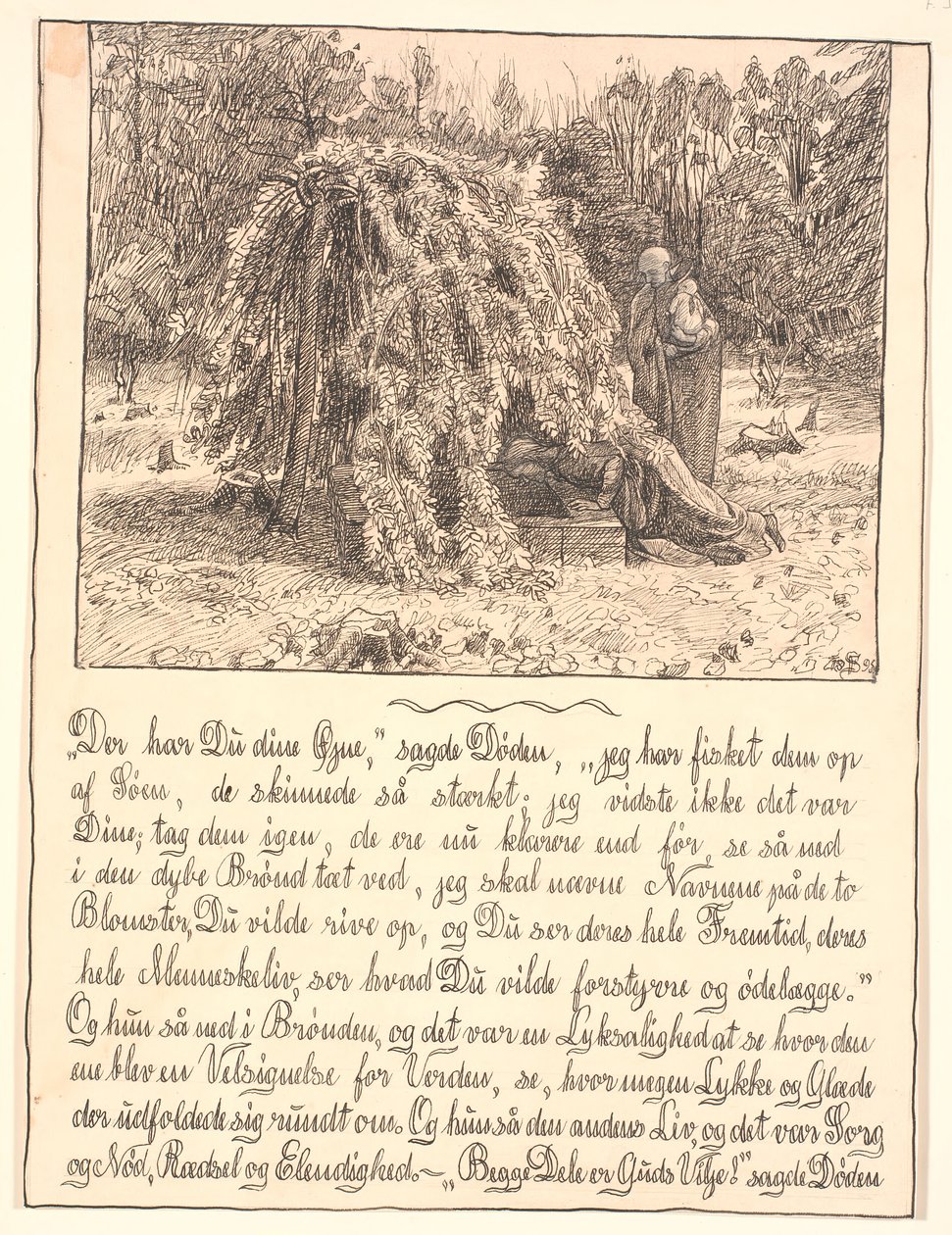 Der har du øynene dine, sa Døden... av Fritz Syberg