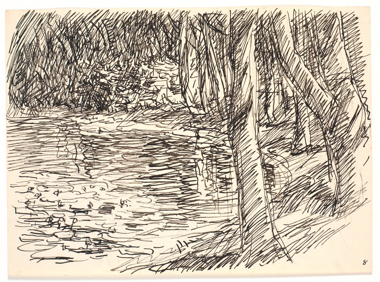 Et skogsvann av Fritz Syberg