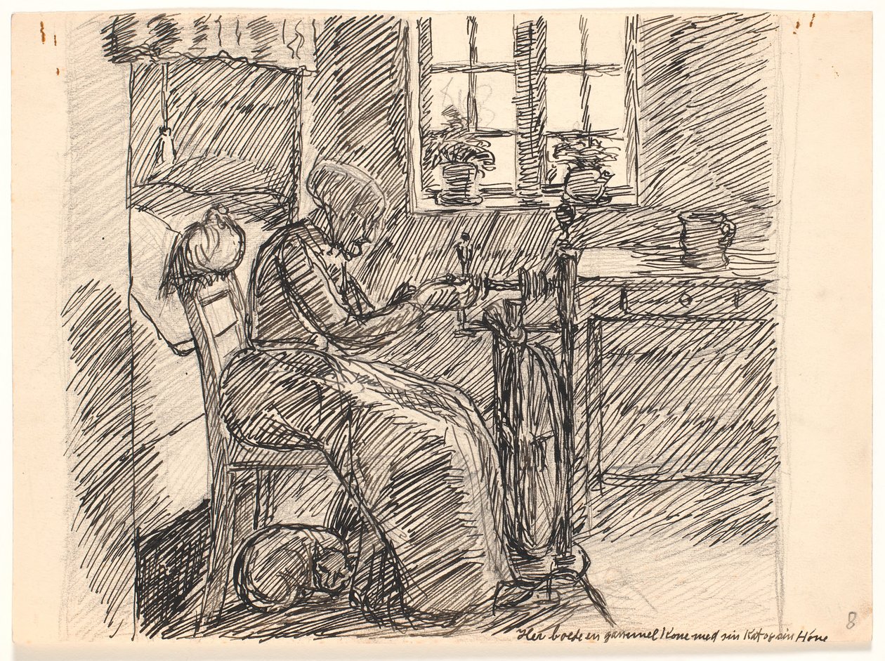 Her boede en gammel Kone med sin Kat og sin Høne   1267930   no       norwegian Successfully Translated  Original: A Standing Male Nude Translat: A Standing Male Nude 1217866 no norwegian Successfully Translated Original: Sketch of Figures Bearing a Cross  av Fritz Syberg